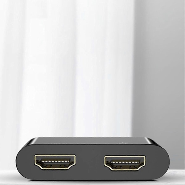 Usb 3.0 til Dobbelt HDMI-kompatibel Adapter Nem at Bruge Bred Kompatibilitet til de Fleste Operativsystemer