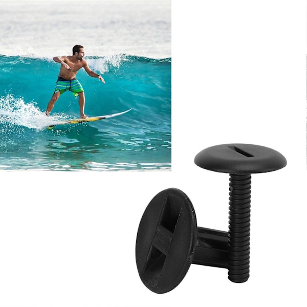 Surfebrett Leash Plug Surfing Skrue Leg Rope Plug Sikkerhetsfotspenne Surfebrett Tilbehør