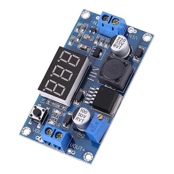DC Buck Converter LM2596 DC DC Strömmodul LED-Display Strömförsörjning Justerbar