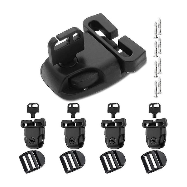 4 Set Spa Badkarlock Spänne Ersättningskit Badkarlock Spännen Clip Lås för Lockrem