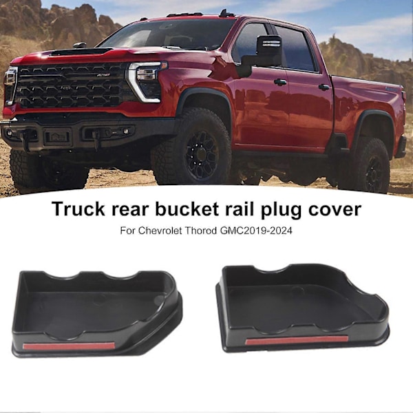 Sängflaksskydd för GMC Sierra 1500/2500HD/3500HD (2019-2024) Lastbils Bakre Hålskydd för Silverado 1500/2500HD/3500HD (2020-2024)