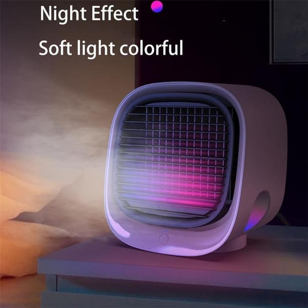 Mobile Air Conditioner, Portable, Adjustable, Black, For Home Use, Mini Air Conditioner, Mini Personal Air Cooler, 3 Adjustable Speeds