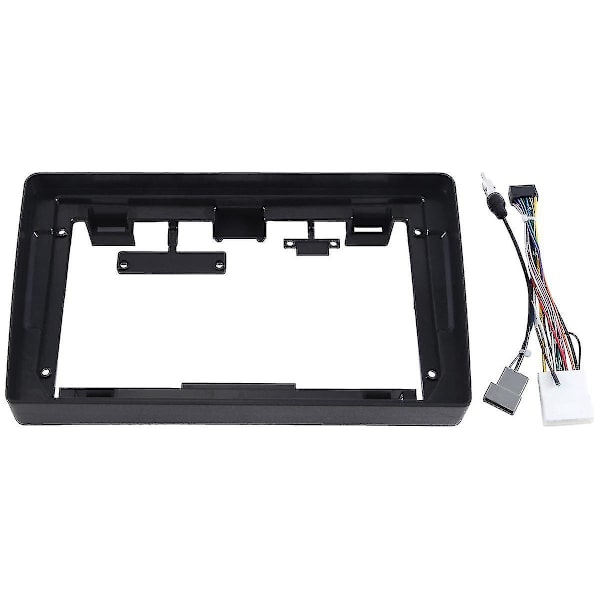 9-tums bilradiopanel för Navara D40 2006-2012 instrumentbrädesats installationsram fascia konsolram adapter