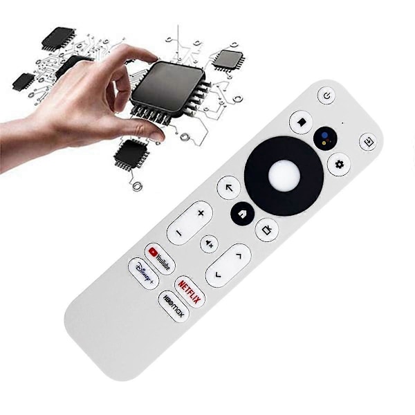 Erstatningsfjernkontroll for / KM2 for KM2 4K Sertifisert Voice Android TV Box