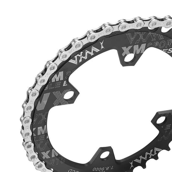 6/7/8-gears cykelkæde, 116-leds rustfri stål gearkæde