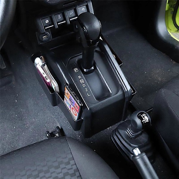 Auton Vaihdekepin Säilytyslaatikon Järjestäjä Suzuki Jimny 2019 2020 2021 2022 Lisävarusteet Musta