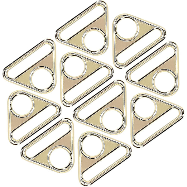 Klädjusteringsspänne Zinklegering Använd Handbagagetillbehör (guld) (2 st)