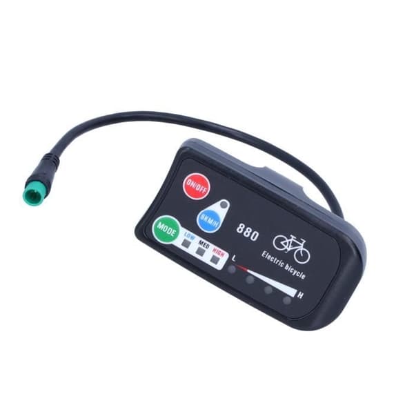 Display til KT-LED880 Elcykel Display til KT-LED880 Elcykel Indikator Display 36V 48V