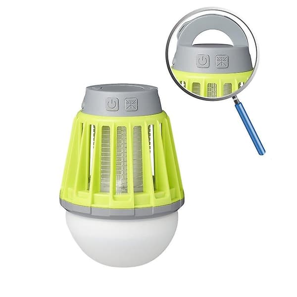 Camping & Insektslampe 2 i 1 Genopladelig
