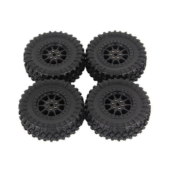 4 stk. 70 mm Dæk Hjul Til Mn D90 D99s Mn-90 Mn91 Mn98 Mn99s C14 C24 C34 B14 B24 Rc Bil Opgradering