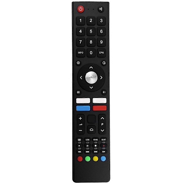 Erstatningsfjernkontroll for CHIQ Smart 4K UHD TV L32H7N L32H7S U43H7AN U43H7L U43H7LX U50H7AN U50H7N U55H7A