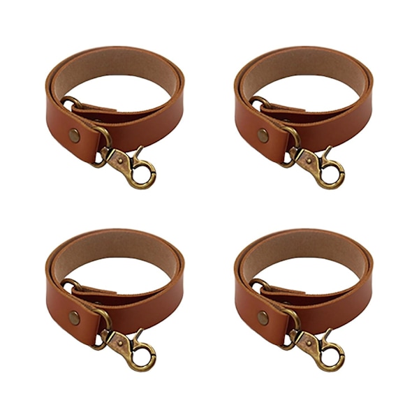 4 kpl Verhotarrat Classic Leather Ikkuna Koriste Metalli Solki Makuuhuone