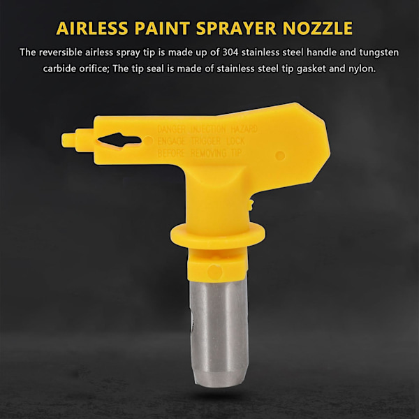 5 stk. Vendbare Airless Sprøytespisser Airless Maling Sprøytespisser Sprøyte Maskindeler(2