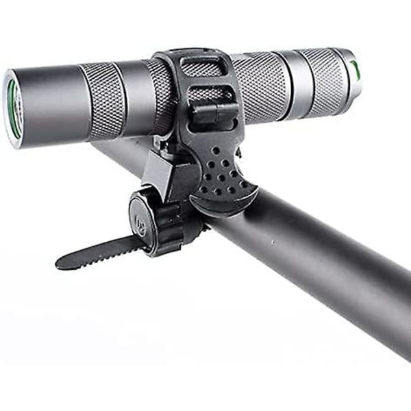 Sykkel Lykt Feste Klemme, 360 Graders Rotasjon, Universell LED Sykkel Lykteholder