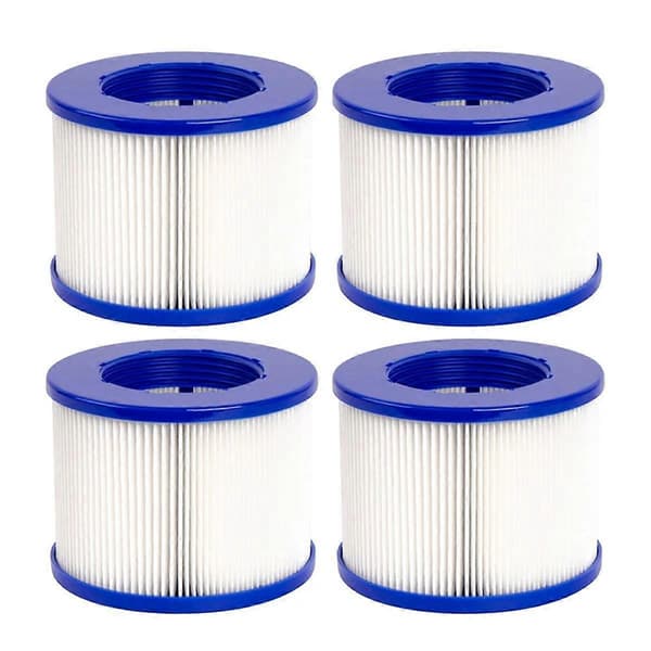 4 STK Type VI Filter Spa Filter til SPA & De fleste boblebade, massagebassiner, oppustelige pools, swimmingpools