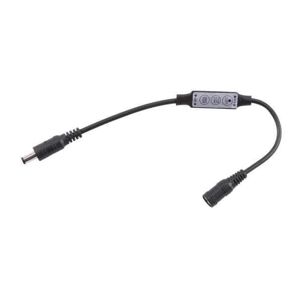 Mini Fjärrkontroll 12A 12V-24V Dimmer för LED-remsor Monokrom styrenhet