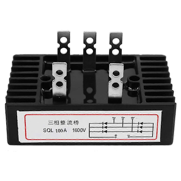 SQL100A 1600V Trefase Diode Bro Likretter AC til DC