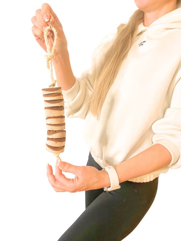 Naturlig kebab til mellemstore papegøjer størrelse M