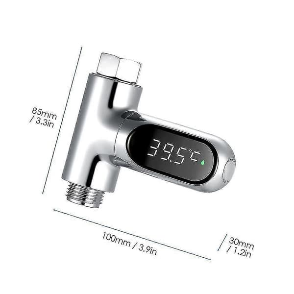 Bruse Termometer LED Digitalt Display Brusevands Termometer, 0~100 Baby Bade Vand Termometer