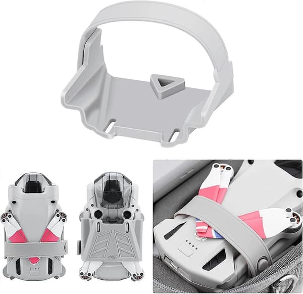 Propelholder til Dji Mini 3 Pro, Dji Mini 3 Pro Drone Propelbeskytter, Blød Propelstabilisator (Grå)