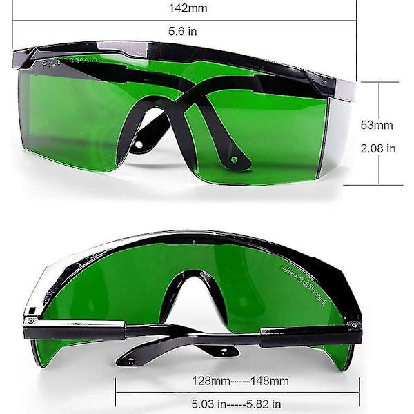 IPL-laser skyddsglasögon 190nm-2000nm för skönhets- och kosmetisk ögonbeskydd