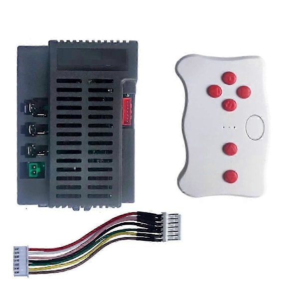 RX74-1 24V 2.4G Bluetooth Fjärrkontrollmottagare Styrbox Kit för Barn Elektriska Ride-on Leksaksbil