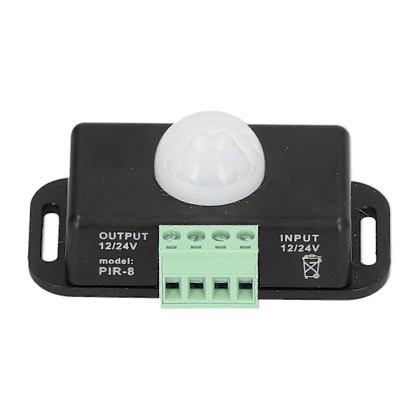 PIR-sensor LED Infraröd Avkänning Timer Switch DC 12?24V för Skåp Badrum Korridor