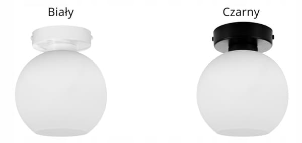 KLASSISK TAKLAMPE GLASSKULE LED