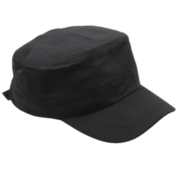 Brown Army Cap - Flat Army Cap Military Cap