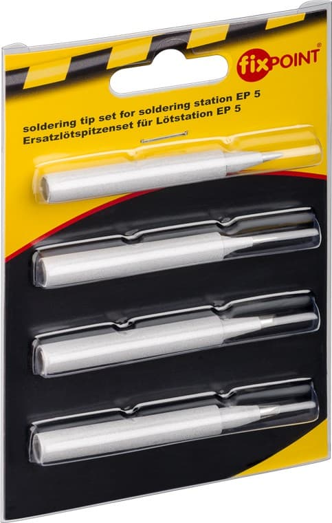 Replacement Soldering Tip Set for EP5 Soldering Station or Soldering Iron, 4 Different Tips
