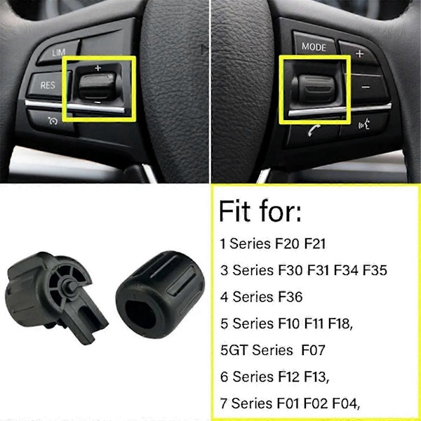 Multifunktionel knap til rattet til BMW 1 3 5 6 7 Serie F20 F30 F36 F10 F12 F01