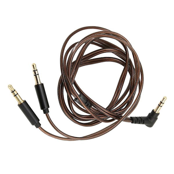 3,5 mm til Dobbelt 3,5 mm Jack Hanledning OFC Kerne Hovedtelefon Opgraderingskabel til Hifiman Sundara til Arya til Ananda