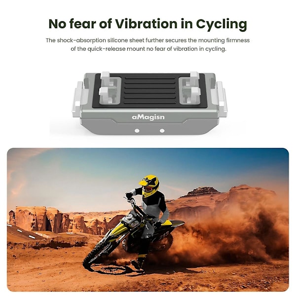 Magnetisk Fäste För / Pro Magnetisk Mount Förlängningsbas Snabbkoppling Actionkamera Hållare Tillgång
