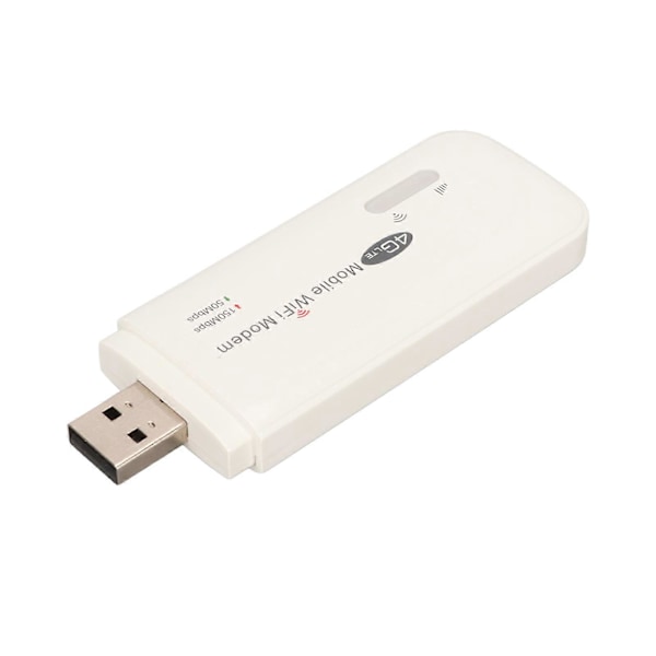 4G WiFi Modem SIM-kort Slot 150Mbps Plug and Play 10 Brugere Understøttet Trådløs LTE Router til Tablet Laptop Telefon