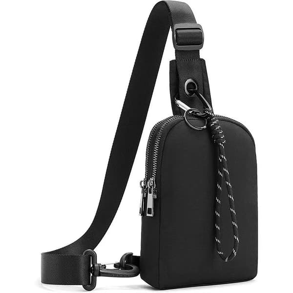 Udendørs Crossbody-Taske Sort