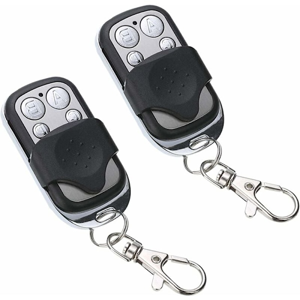 Universal [2st], 433 MHz Universal dörrfjärrkontroll för automatiska garageportar