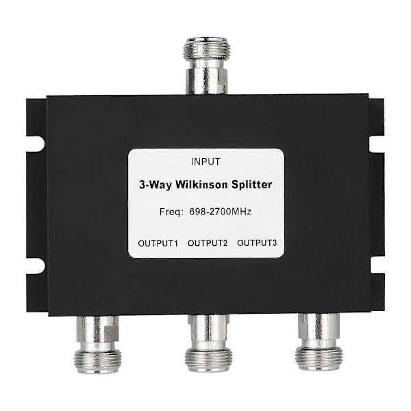 698-2700Mhz 3-vägsdelare Strömdelare Delare Gsm 3G 4G WIFI Lte W-Cdma FDD Mobilsignal Repeater