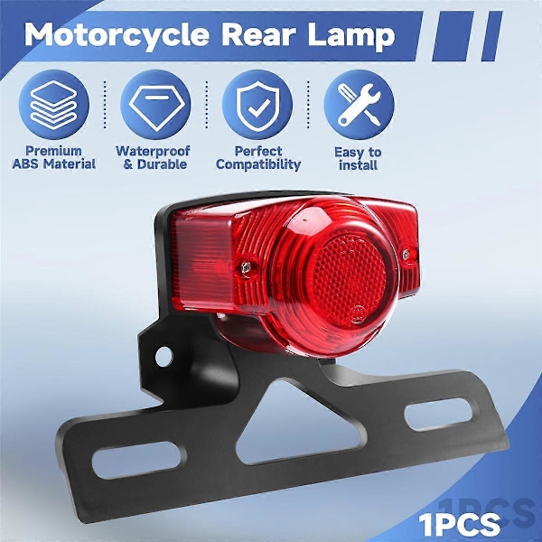 Motorcykel Baglygte Baglampe til Monkey Z50 Z50JZ Z 50 KDF Baglygte