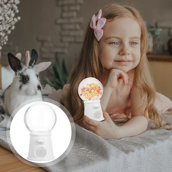 12 stk. Mini Gumball Maskiner Søde Slik Dispenser Kreativ Bryllup Slikboks Kage Dekoration