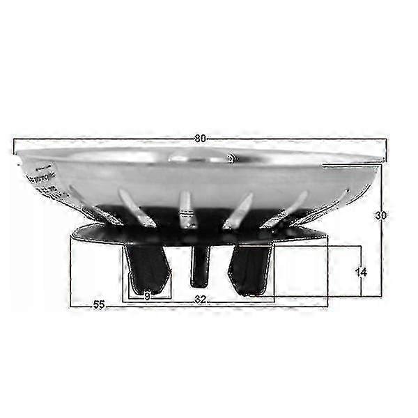 Silkorg / Diskhonssil för Ikea Sink Atlant / Domsj