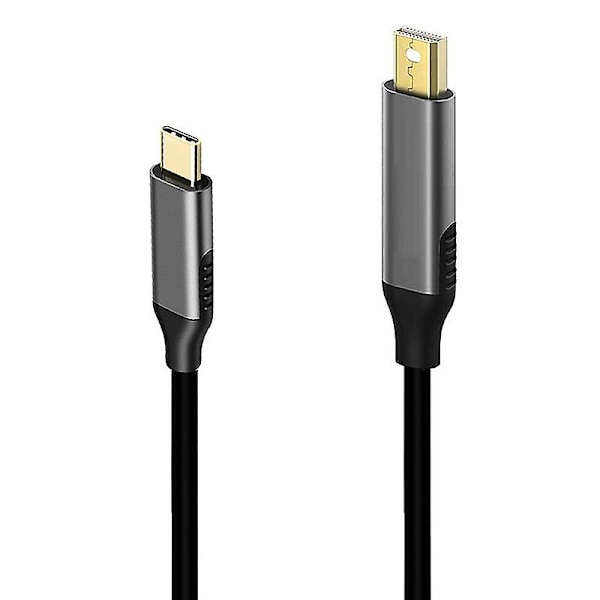 USB-C till Mini DisplayPort-kabel USB Typ C för 3 till Mini DP-sladd 4K-adapterkabel