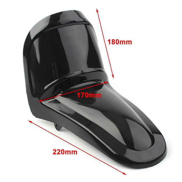 Motorcykel Front til PW50 PW 50 Y-ZINGER 1997 Sort