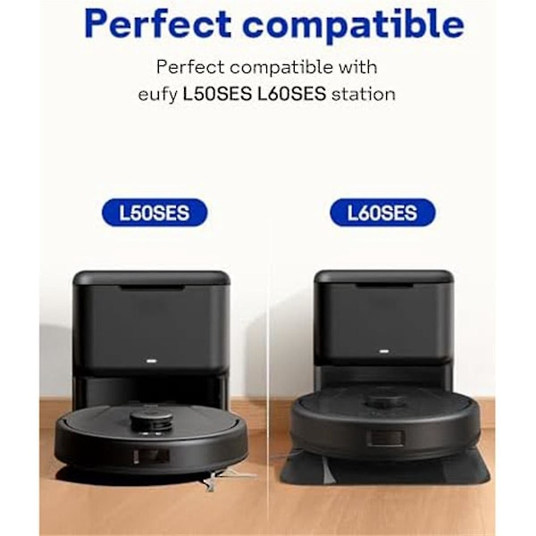 Dammsugarpåsar för L50, L60 Självtömmande station, 10-pack