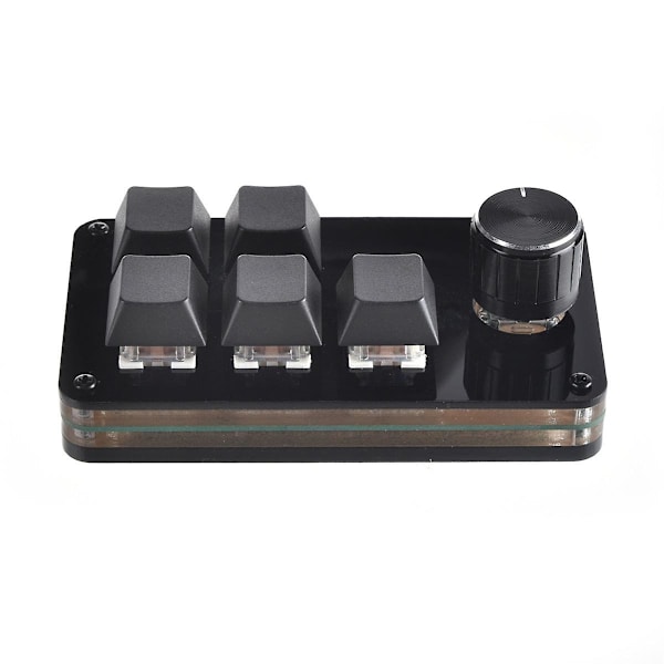 Mini Tastatur 5 Taster 1 Knapp Programmerbar Gaming Tastatur DIY Hot Swap Tilpasning Mekanisk Tastatur