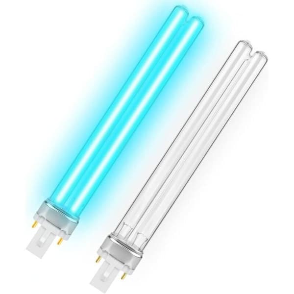 Erstatnings-UVC-lamperør til G23 11 Watt UVC-enhed, 2 stk.