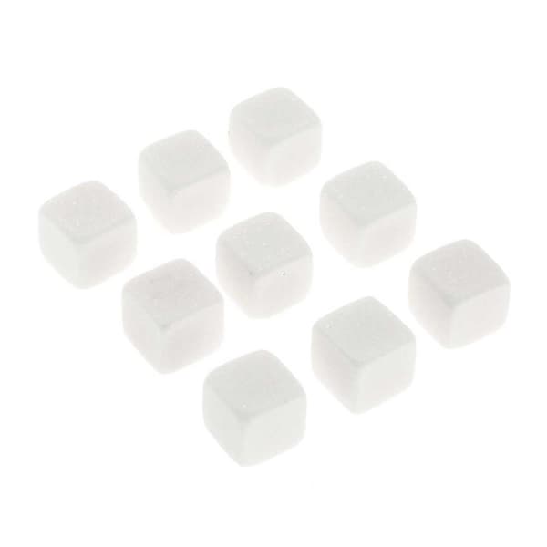 9-pack Natural Whiskey Stones - Stone Ice Cubes White