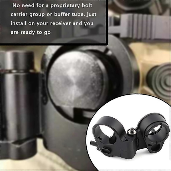 Fällbar Kolvadapter Jaktverktyg Snabbfäste Tillbehör Jakt Tillbehör För AR 15 AR 10