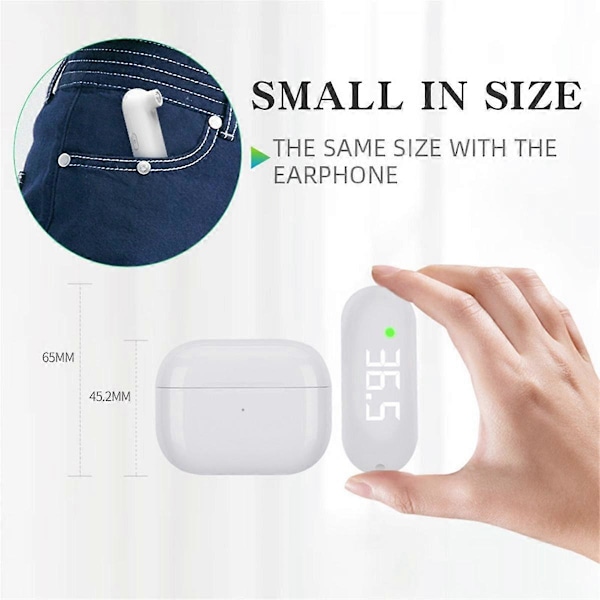 Panntermometer Mini USB Termometer Digital Baby Monitor Kroppstemperatur Barn Infraröd