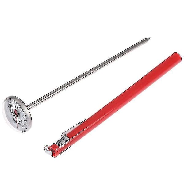 Rostfri jordtermometer 127mm stångdisplay 0-100 grader Celsius intervall(kui)