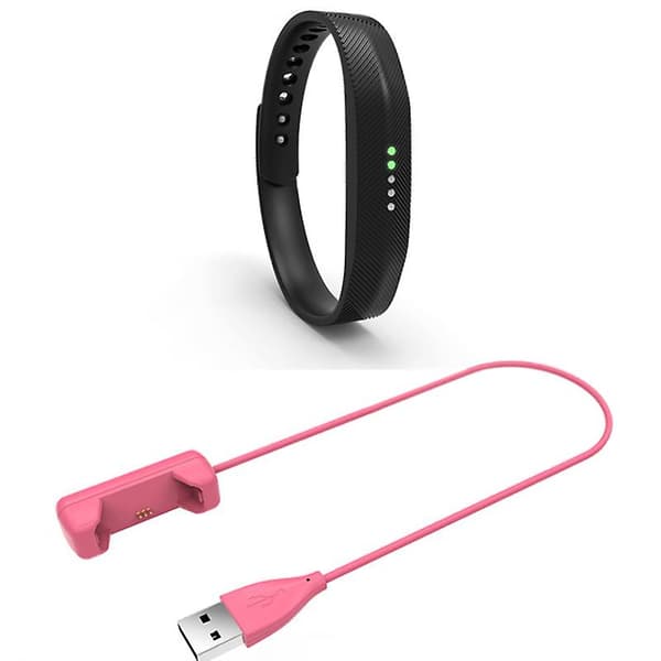 Oplader til Fitbit Flex 2 Aktivitetsarmbånd USB Opladerkabel Ledning Ny
